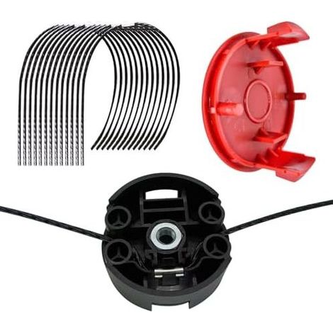 Ersatz-Trimmerfaden F016800431 für AFS 23-37, 37 cm x 3,5 mm, mit Schutzspule F016F04841 und Schneidkopf F016F04839 (12 Stück) – 12 Stück (1/5)