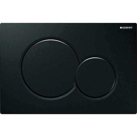 Plaque de Commande WC Geberit Sigma01 Noire 115.770.DW.5 (1/3)