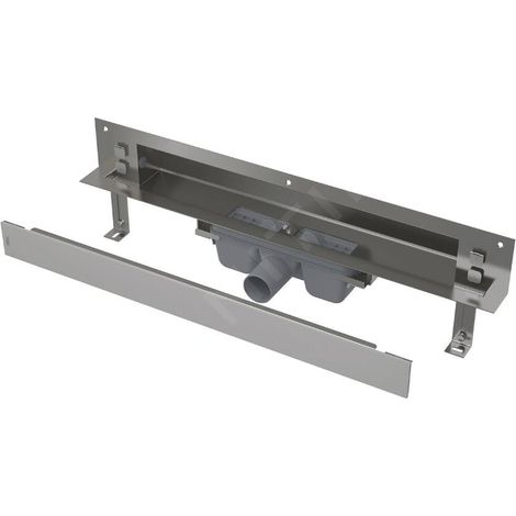 Alca - Système de drainage Spa 75 cm, pour montage mural, mat en acier inoxydable APZ5-SHADE-750 (1/3)