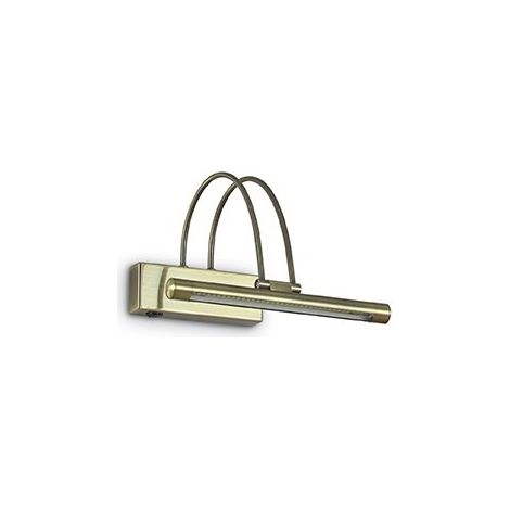BOW APPLIQUE DA SPECCHIO O QUADRO BRUNITO LED 3000K 3,5W  410 lm CON INTERRUTTORE L.26CM (1/2)