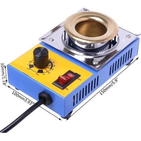 Pot à souder à température contrôlée 150W, boîtes de Conserve en étain, fers à souder électriques (1/3)
