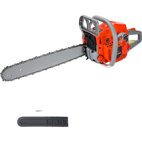 Tronçonneuse, Moteur Puissant 2 Temps, Système Anti-Vibrations, 58cc (1/2)