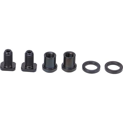 RISK Titanlegierungs-Schraubensatz für Mountainbikes, Shimano-kompatibel, schwarz (6 Stück/Box) (1/5)