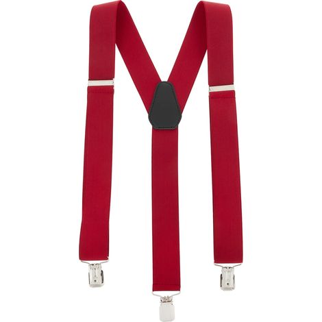 Arnés resistente de 3,5 cm Topgal Y liso rojo (1/5)