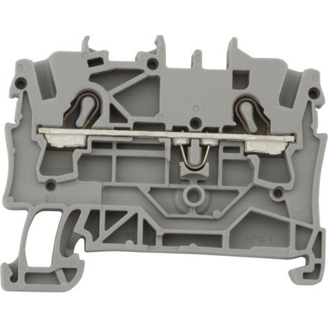 Conector de barra colectora de 2 hilos, 2,5 mm², gris, 2002-1201 topjobs