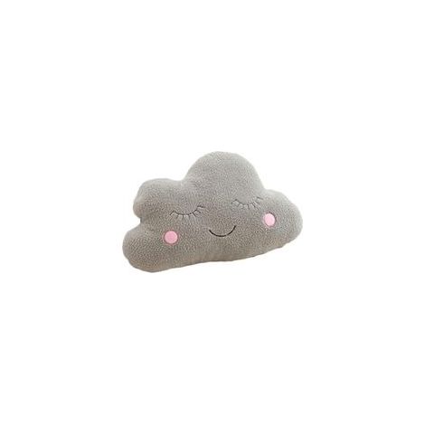 Morbidi cuscini di peluche con un tema di stelle, luna e nuvole, perfetti per casa, ufficio, divano, sedile auto e feste (a forma di nuvola (21,5 x 17,7 pollici)) (5-Crezuo