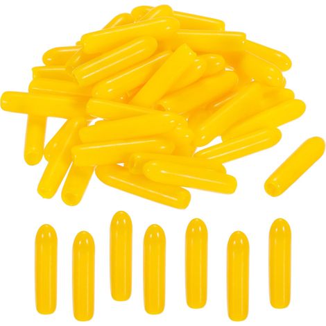 2mm Caoutchouc Fin Capuchons Couvercle PVC Vinyle Vis Filetage (1/5)