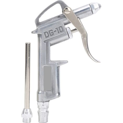 Pistolet à Air, Souffleur de Compresseur D'air, Pistolet Soufflant en Alliage D'aluminium, Soufflette Air Comprimé pour éliminer la Poussière, la Poudre, la Miettes. (1/5)
