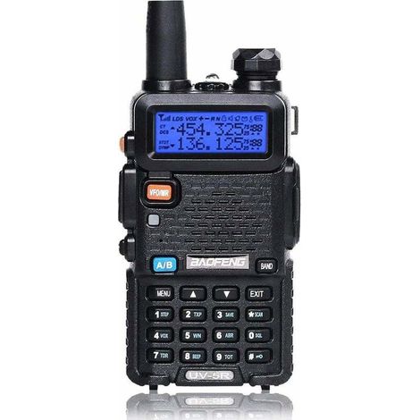 Talkie-walkie VHF UV5 radio FM avec radio double bande, (1 pc)-AquaForge (1/4)