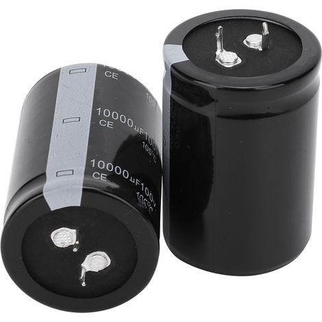 Condensateurs électrolytiques 10 000 µF 100 V, 105 °C, 35 × 50 mm (1/5)