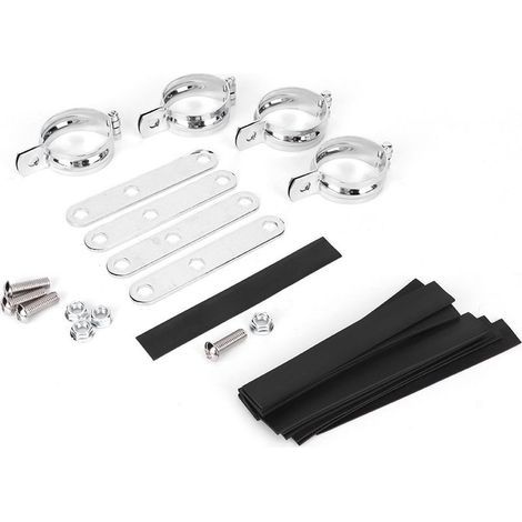 Support de Phare de Moto, Support de Montage de Phare Support de Montage de Moto pour Accessoire Universel pour Moto (41-51mm) (1/5)