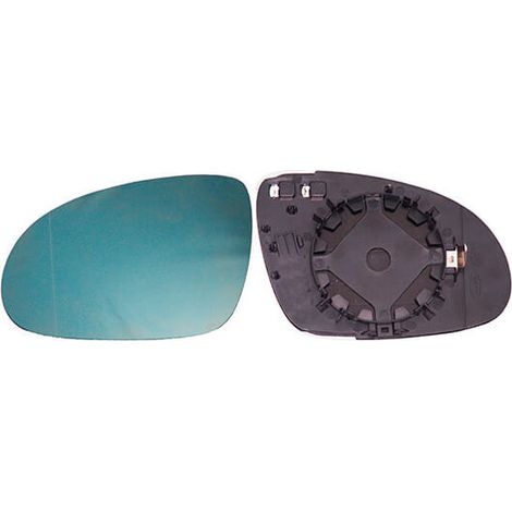 Verre de rétroviseur gauche bleu chauffant Volkswagen Golf 5 2003-2008