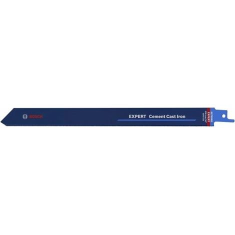 Bosch Accessories 2608900383 Lama per sega a sciabola Expert ‘Cement Cast Iron' S 1750 RD, 1 pezzo Lunghezza lama della