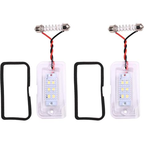 LED-Kennzeichenbeleuchtung hinten für Mercedes-Benz W203 R230 C209 R199 (Teilenummern A2308200166 und A2308200256) (1/5)