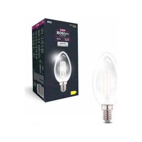 Ampoule LED à filament C37, culot E14, 5,5 W, 4000 K (1/3)