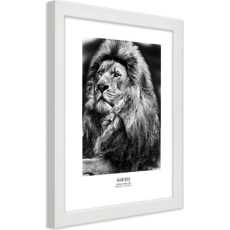 Quadro con cornice, Simbolo dell'Africa - 20x30 (1/5)
