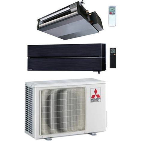 Climatizzatore Condizionatore Mitsubishi Canalizzabile più Kirigamine Style R32 SEZ-M DA Dual Split Inverter 9000 + 12000 BTU con U.E. MXZ- 2F42VF Classe A+++/A++