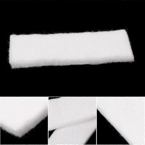 Éponge de rechange carrée pour accessoires de nettoyage de brosse magnétique pour vitres (1/4)