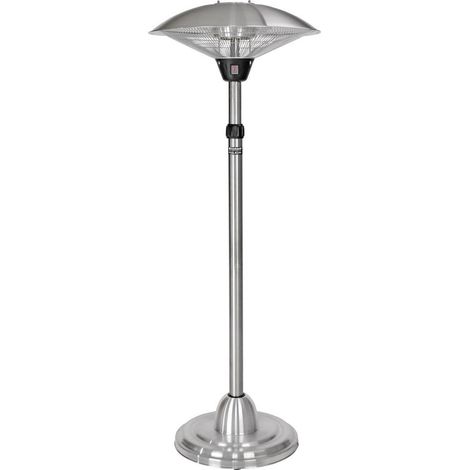 Einhell – Appareil de chauffage halogène 2100W – 3 niveaux de chauffage – Tube télescopique en acier inoxydable – Réflecteur aluminium 560mm (1/6)