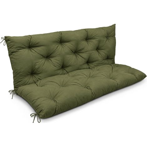 Bankauflage Flair BR Olivegrün, 180x50x50cm