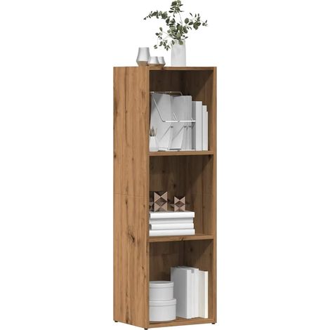 Estantería de madera ingeniería roble artisan 36x30x114 cm vidaXL