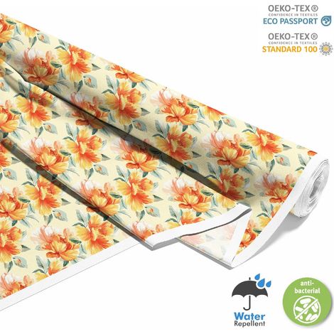 TESSUTI DECORATIVI PER ESTERNI OXFORD - Motivo Fiori I DX5497 (1/5)
