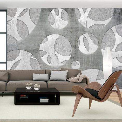 Fotomurale - Woven of grays - 150x105 (1/4)