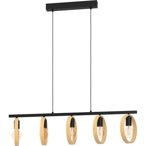 Eglo Ipsden Suspension Luminaire Noir 110 cm (1/3)