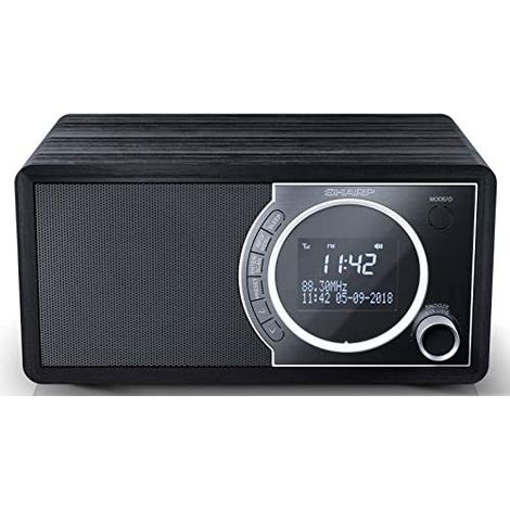 Sharp DR-450 Personal Digital Negro, Acero inoxidable (1/5)