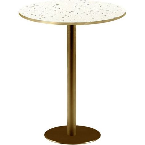 Mange-debout rond Ø 60 cm Rome bistrot terrazzo