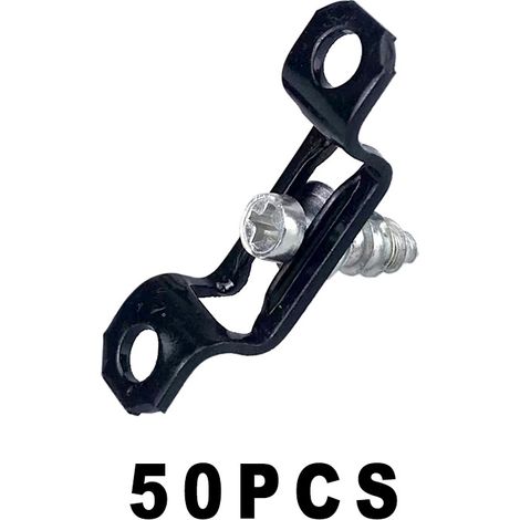 50 kits complets Châssis de machine à mortaiser avec connecteur deux-en-un dissimulé et positionnable, machine à ébarber les moules, outils pour le travail du bois (1/5)