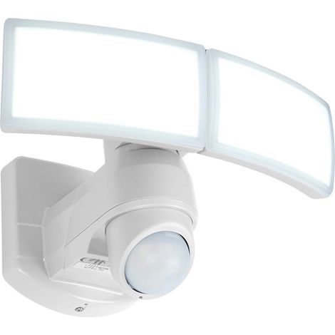 Applique esterno ARC con sensore LED 19W bianco Lutec (1/2)