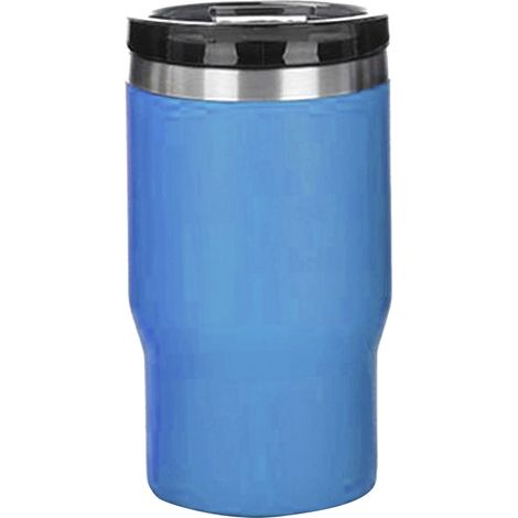 Isolierter Dosenkühler aus Edelstahl 304 für 14-oz-Dosen (ca. 400 ml) – ideal für unterwegs und im Auto – Himmelblau (1/5)