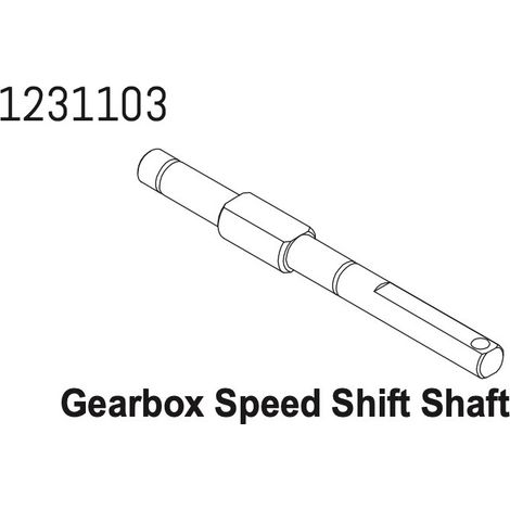 Gearbox Speed Shift Shaft CR4.4
