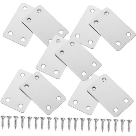 Stück Metall Reparaturplattenschrauben flache und gerade