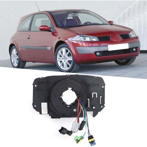 XVX – Contacteur tournant pour Megane 2 MK II Wagon 2002-2006 – Câble spiralé à ressort d'horloge – Matériau ABS – 100% neuf (1/4)