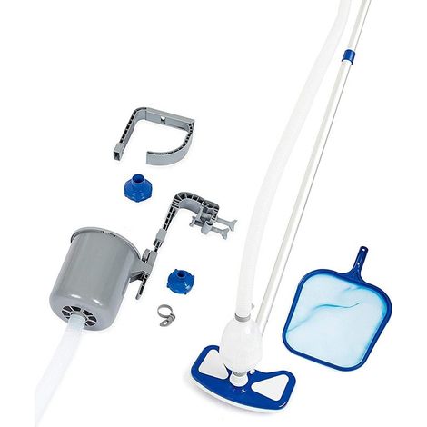 Bestway Kit Pulizia Deluxe (279cm) Art. 58237  - Bestway Kit Pulizia Deluxe (279cm) Art. 58237 - Kit Pulizia Deluxe
