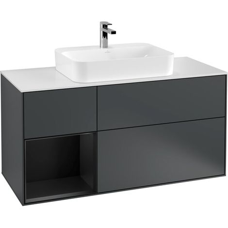 Villeroy & Boch F411PDHG armoire sous lavabo Finion F41 (1/2)