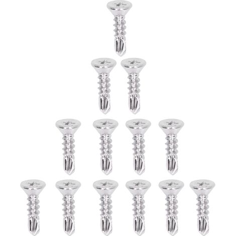 200 vis autoperceuses à tête cruciforme, en acier inoxydable 304, longueur nominale 16 mm, M4.2-18 (1/5)