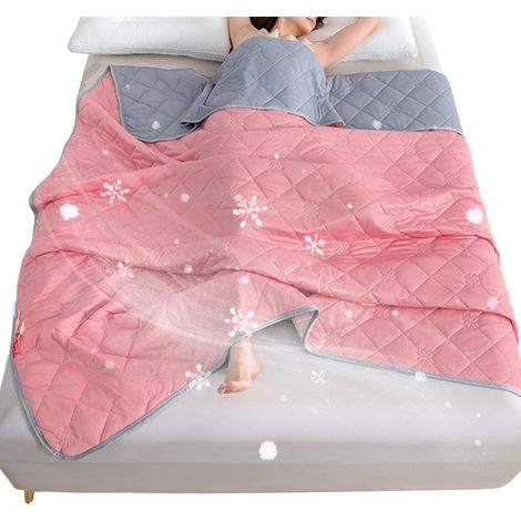 Couverture rafraîchissante respirante lavable double face (1/5)