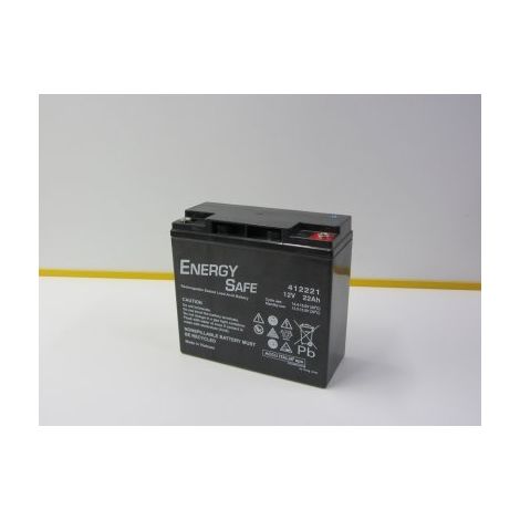 Batteria Energy Safe 00412221  AGM ad alto spunto di avviamento 12V 22 Ah