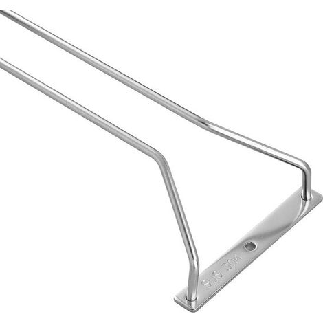 Soporte para copas de vino,Estante colgante de acero inoxidable para copas de vino,Estante para copas de vino,Acero inoxidable,34,511,35,5 cm (1/3)