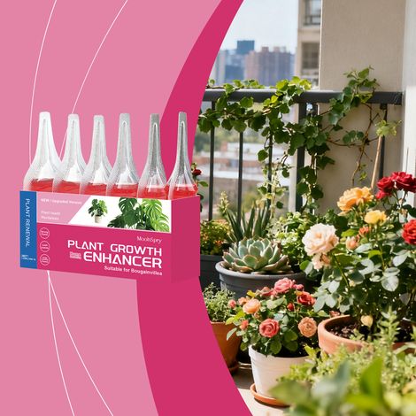 Mehrzweck-Pflanzennährstoffergänzungsmittel, Pflanzenbefeuchtungs- und Nährmittel, geeignet für den Hausgebrauch, fördert üppiges Pflanzenwachstum -- 108 ml (18 ml 6) -- BIEMMEDUE (1/5)