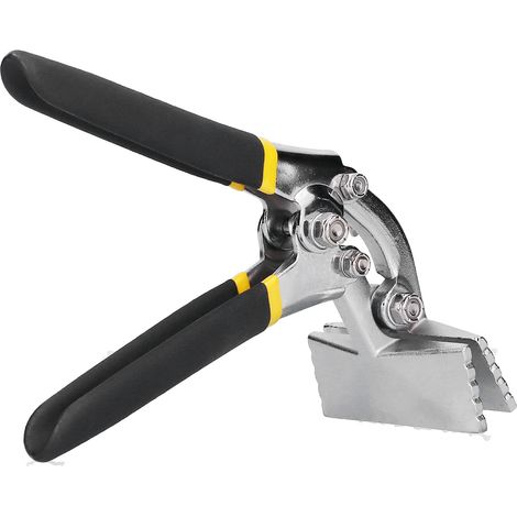 Pince à sertir à manche incurvé pour joints de plomberie - Outil manuel de pliage de bordure (1/5)