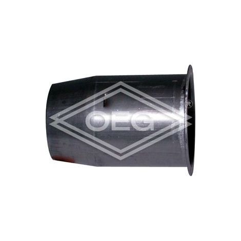 Tube de flamme 80 x 1,5 x 123 mm