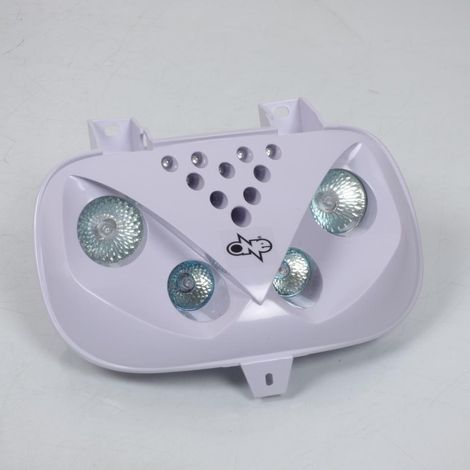 Frontoptik one für Roller Yamaha 50 bws 1997-2003 weiß 4 Halogen (1/2)