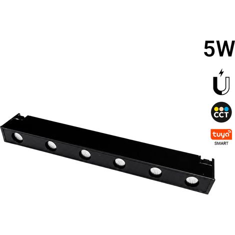 Luminaria Lineal Para Carril Magnético - 5W - 24º - 10mm -