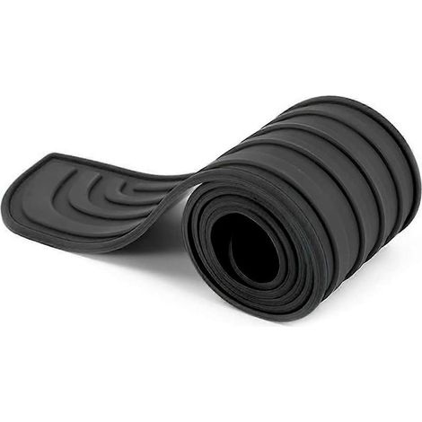Protection Pare-Chocs Arriere - PVC Noir Flexible - Pour Voiture Camion SUV - 90 x 7 cm - 1 Piece (1/5)