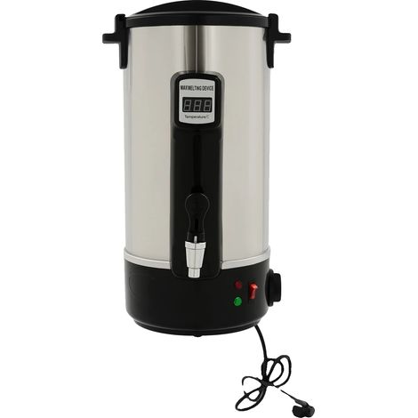 Scaldacera, potenza 1100W, intervallo di temperatura regolabile, nero (1/2)