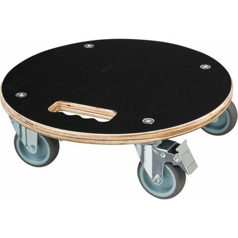 Nature Pflanzenwagen schwarz 38 cm Durchmesser robust